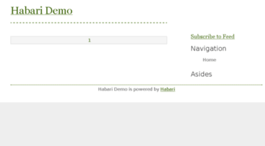 demo.habariproject.org