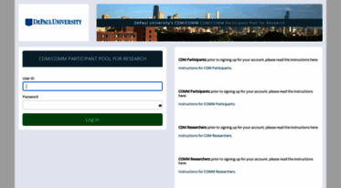 depaulurparticipant.sona-systems.com