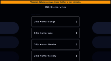 dilipkumar.com
