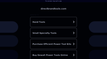 directbrandtools.com