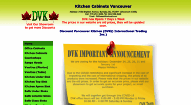 Get Discountvancouverkitchen Com News Kitchen Cabinets Vancouver