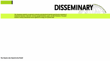 disseminary.org