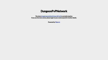 dungeonpvpnetwork.buycraft.net