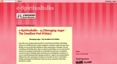 e-spiritualtalks.blogspot.com
