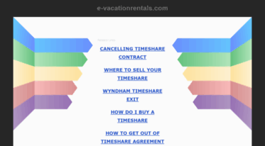 e-vacationrentals.com