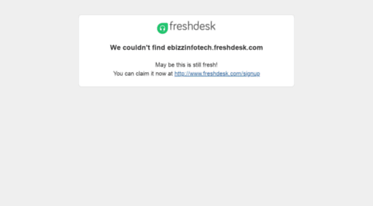 ebizzinfotech.freshdesk.com