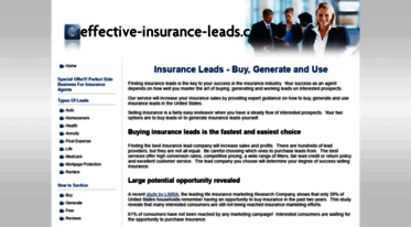 effective-insurance-leads.com