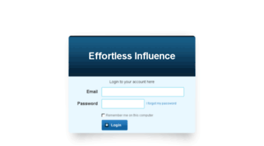 effortlessinfluence.org