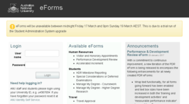 eforms.anu.edu.au