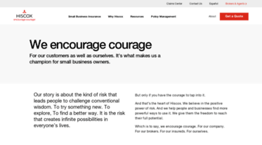 encouragecourage.hiscox.com
