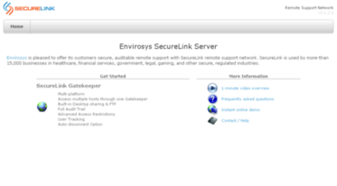 envirosys.securelink.com