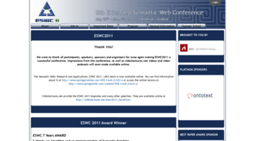 eswc2011.org