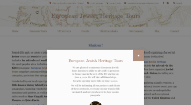 europeanjewishtours.com