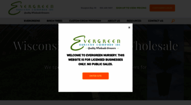 evergreennurseryco.com