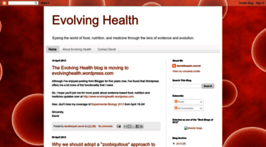 evolvinghealthscience.blogspot.com