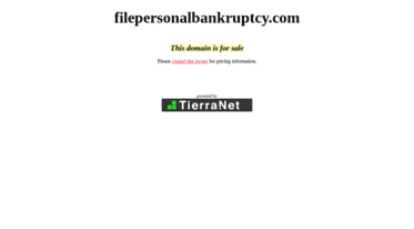 filepersonalbankruptcy.com