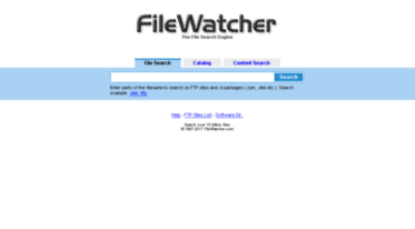 filewatcher created passing parameters