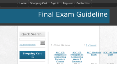 finalexamguideline.com