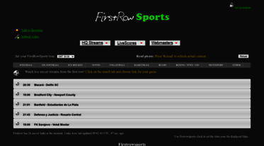 firstrowsports live