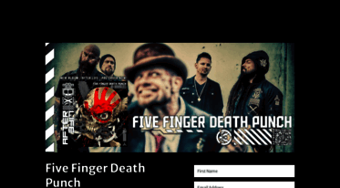 fivefingerdeathpunch.fanbridge.com