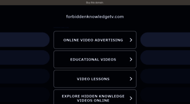 forbiddenknowledgetv.com