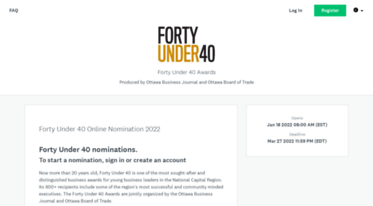 fortyunder40.fluidreview.com
