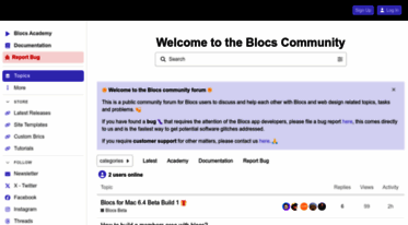 forum.blocsapp.com