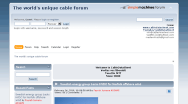 forum.cabledatasheet.com