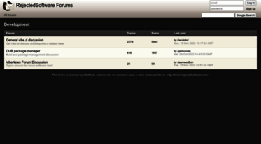 forum.rejectedsoftware.com