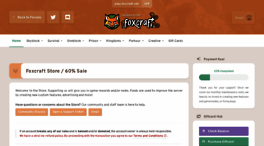 foxcraft.buycraft.net