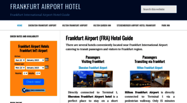 frankfurtairporthotel.com