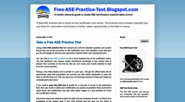 free-ase-practice-test.blogspot.com