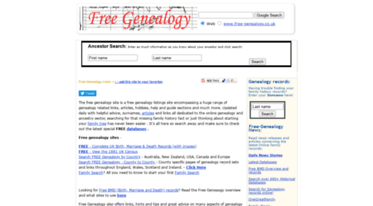 free-genealogy.co.uk