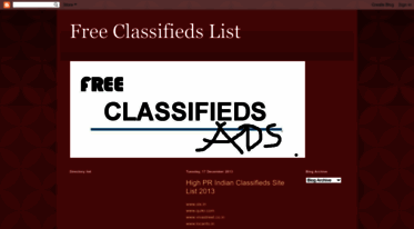 freeclassifiedswebsitelist.blogspot.com