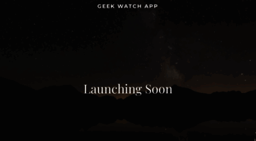 geekwatchapp.com