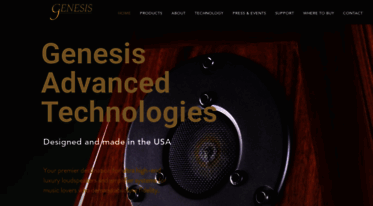 genesisloudspeakers.com