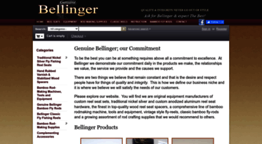 Get Genuinebellinger.com news - Genuine Bellinger Reel Seats, Bamboo Rods  and Rod-Making Equipment