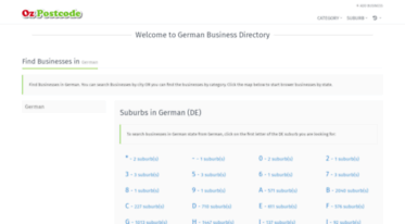 german-business-directory.ozpostcode.com