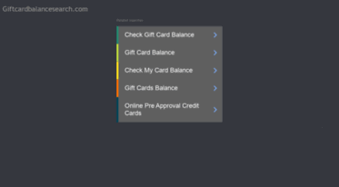 giftcardbalancesearch.com
