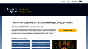 giving.umich.edu