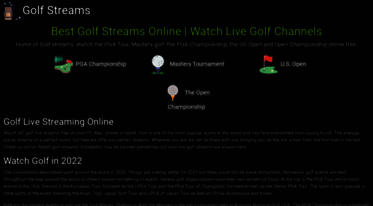 golfstreams.me