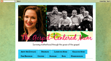 gospelcenteredmom.blogspot.com