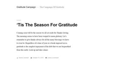 gratitudecampaign.org