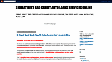 great-bad-credit-auto-loan.blogspot.com