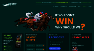 guaranteedtipsheet.com