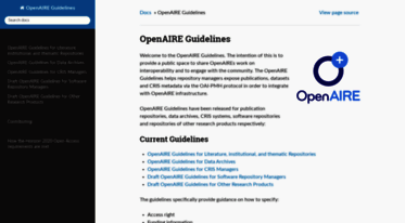 guidelines.openaire.eu