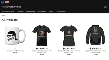 h3h3productions.spreadshirt.com