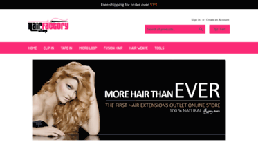 hairfactoryshop.com