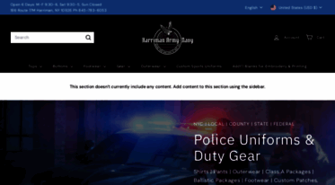 harrimanarmynavy.com