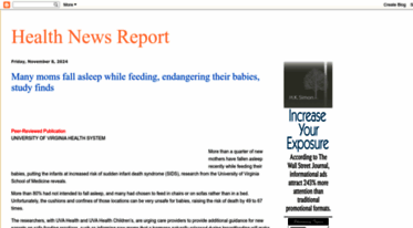 healthnewsreport.blogspot.com
